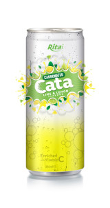 330ml Carbonated Lime Lemon Flavor Drink